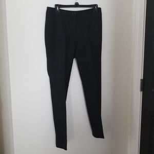 LOFT Black Ankle Crop Pants